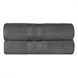 Ultra-Soft Cotton Solid Medium Weight Absorbent Bath Towel Set of 2