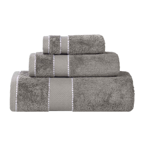 Egyptian Giza Cotton Plush Soft Towel Set 3 Piece