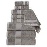 Niles Egyptian Giza Cotton Plush Towel Set 9-Piece
