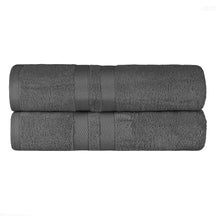 Ultra-Soft Cotton Solid Medium Weight Absorbent Bath Towel Set of 2