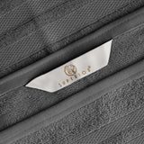 Ultra-Soft Cotton Solid Medium Weight Absorbent Bath Towel Set of 2