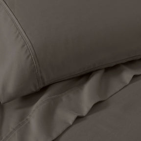 1200 Thread Count Cotton Rich Solid Deep Pocket Bed Sheet Set