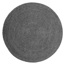 Bohemian Braided Indoor Outdoor Rugs Solid Round Area Rug