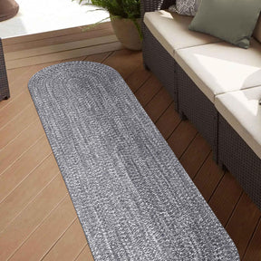 Reversible Braided Eco-Friendly Area Rug Indoor Outdoor Rugs