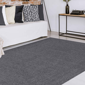 Bohemian Indoor Outdoor Rugs Solid Rectangle Braided Area Rug