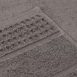 Napa Zero Twist Cotton Solid Waffle Face Towel Washcloth Set of 12