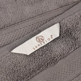 Chevron Zero Twist Solid Soft Absorbent Cotton 3 Piece Towel Set