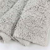 Cotton Checkers Geometric Non-Skid Washable 2 Piece Bath Rug Set