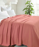 Metro Chevron Zig-Zag Modern All-Season Cotton Blanket