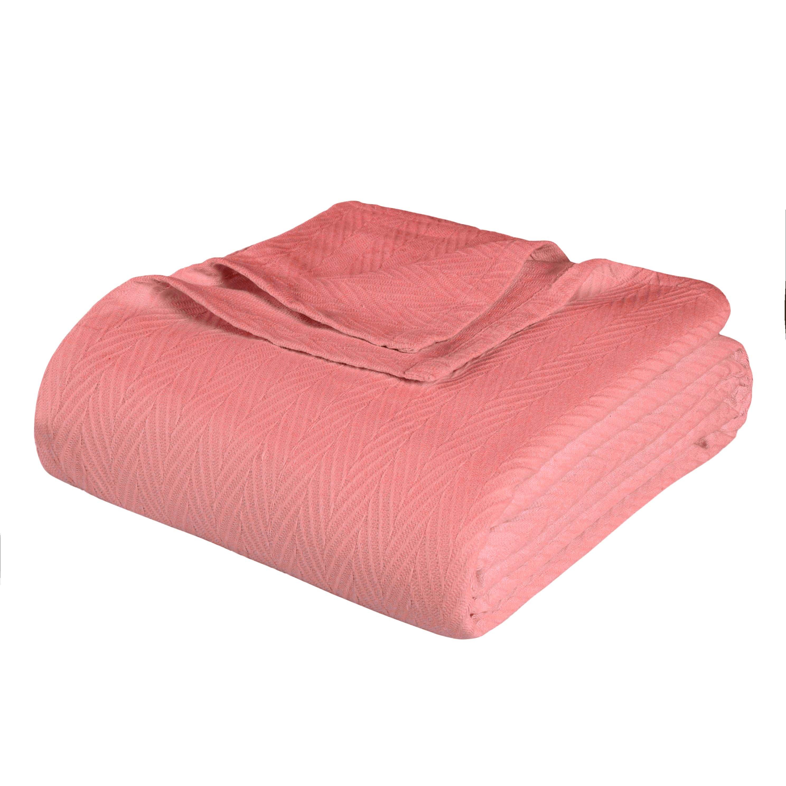 Metro Chevron Zig-Zag Modern All-Season Cotton Blanket