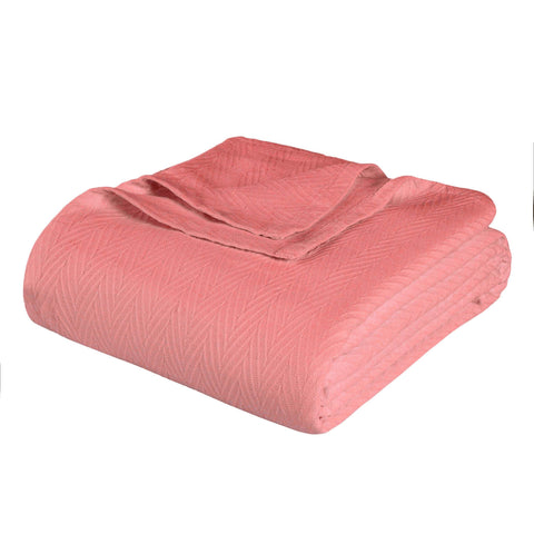Lightweight Cotton Blanket – Metro Chevron, All-Season Bedding