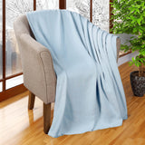 Metro Chevron Zig-Zag Modern All-Season Cotton Blanket