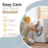 Lightweight Cotton Blanket – Metro Chevron, All-Season Bedding