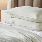 Chloe 100% Cotton Linen Texture Vintage Wash Duvet Cover Set