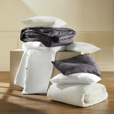 Chloe 100% Cotton Linen Texture Vintage Wash Duvet Cover Set