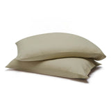 Chloe 100% Cotton Linen Texture Vintage Wash Deep Pocket Bed Pillowcase Set