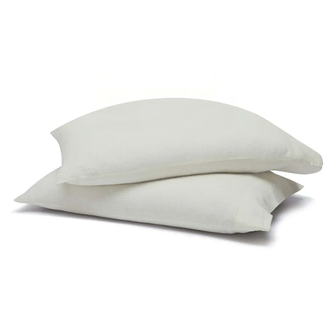 Chloe 100% Cotton Linen Texture Vintage Wash Deep Pocket Bed Pillowcase Set
