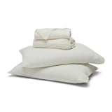 Chloe 100% Cotton Linen Texture Vintage Wash Deep Pocket Bed Sheet Set