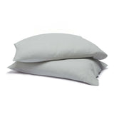 Chloe 100% Cotton Linen Texture Vintage Wash Deep Pocket Bed Pillowcase Set