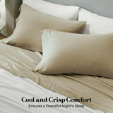 Chloe 100% Cotton Linen Texture Vintage Wash Deep Pocket Bed Pillowcase Set