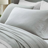 Chloe 100% Cotton Linen Texture Vintage Wash Deep Pocket Bed Sheet Set