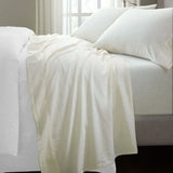 Chloe 100% Cotton Linen Texture Vintage Wash Deep Pocket Bed Sheet Set