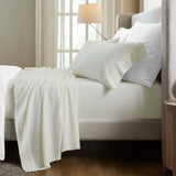 Chloe 100% Cotton Linen Texture Vintage Wash Deep Pocket Bed Sheet Set