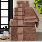 Niles Egyptian Giza Cotton Plush Towel Set 9-Piece