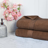 Madison Egyptian Cotton Plush Thick Absorbent Bath Sheet Set of 2