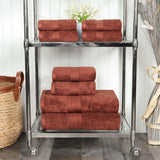 Cotton Plush Terry Towel Set 8-Piece - Atlas