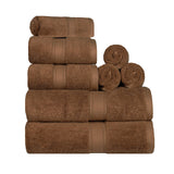 Egyptian Cotton 8-piece towel set – Plush & Heavyweight