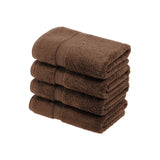 Egyptian Cotton Hand Towels 4-Piece Plush Set by Madison