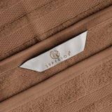 Ultra-Soft Cotton Solid Medium Weight Absorbent Bath Towel Set of 2