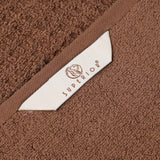 Napa Zero Twist Cotton Solid Waffle Face Towel Washcloth Set of 12