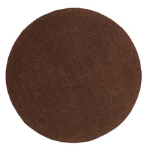 Bohemian Braided Indoor Outdoor Rugs Solid Round Area Rug