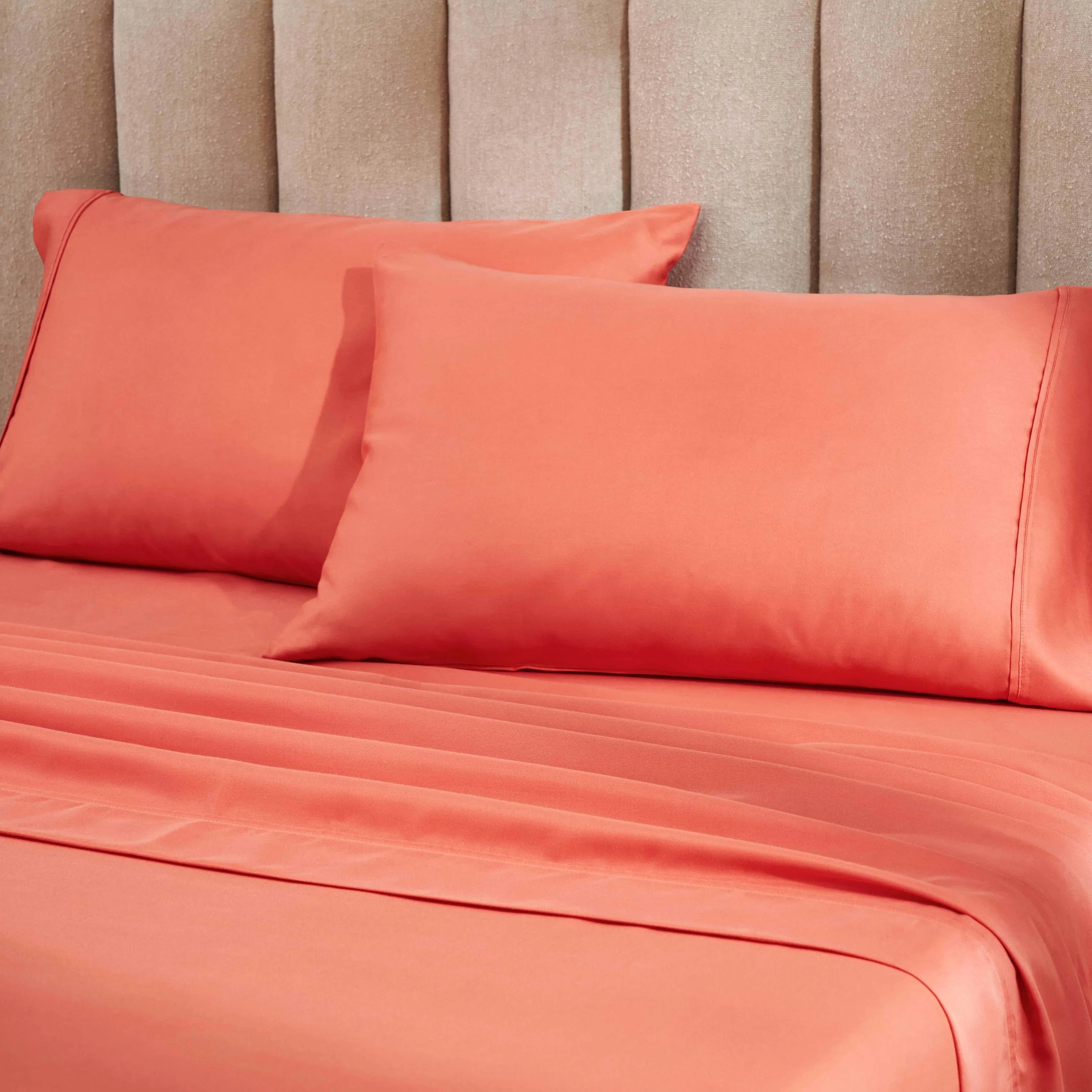 1200 Thread Count Cotton Rich Solid Deep Pocket Bed Sheet Set