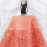 Basketweave Jacquard and Solid 6 Piece Egyptian Cotton Towel Set