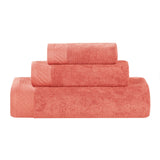 Egyptian Cotton Basketweave Solid Towel Set 3 Piece