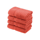 Egyptian Cotton Hand Towels 4-Piece Plush Set by Madison
