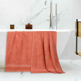 Cotton Eco-Friendly Bathroom Essentials 2 Piece Bath Sheet Set