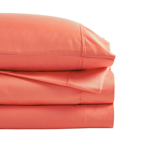 1200 Thread Count Cotton Rich Bed Sheet Set Solid Deep Pocket