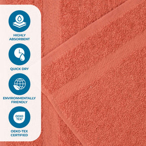 Cotton Eco-Friendly Bathroom Essentials 2 Piece Bath Sheet Set