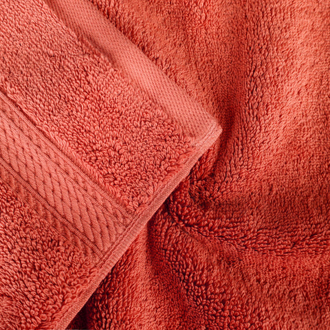 Egyptian Cotton Hand Towels 4-Piece Plush Set by Madison