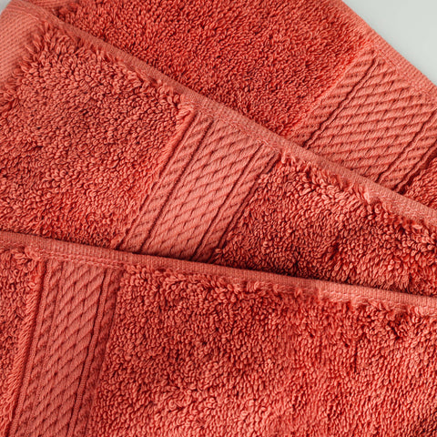 Egyptian Cotton Hand Towels 4-Piece Plush Set by Madison
