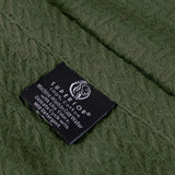 Nobel Cotton Textured Jacquard Chevron Lightweight Woven Blanket
