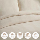 Manali Cotton All Season Bedding Diamond Lattice Woven Comforter Set