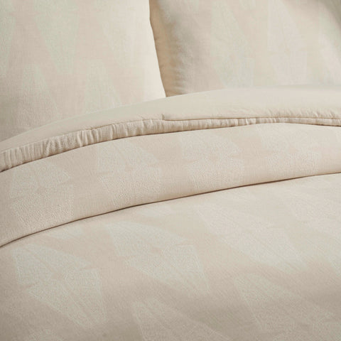 Manali Cotton All Season Bedding Diamond Lattice Woven Comforter Set