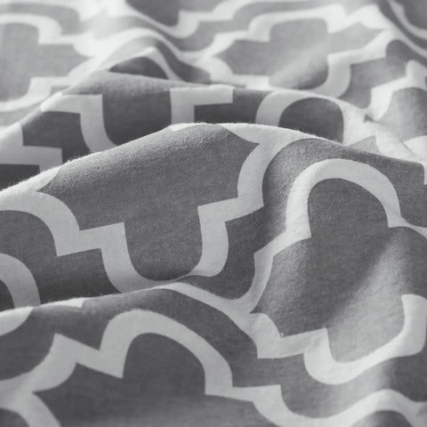 Moroccan Trellis Cotton Flannel 2 Piece Pillowcase Set