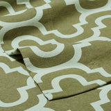 Moroccan Trellis Cotton Flannel 2 Piece Pillowcase Set