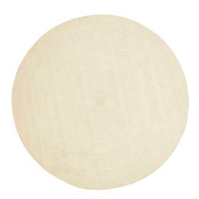 Bohemian Braided Indoor Outdoor Rugs Solid Round Area Rug